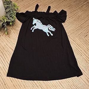 Unicorn Dress sequin size 6/7 S